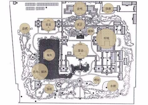 恭王府平面圖